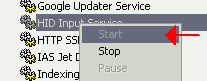 Start Service