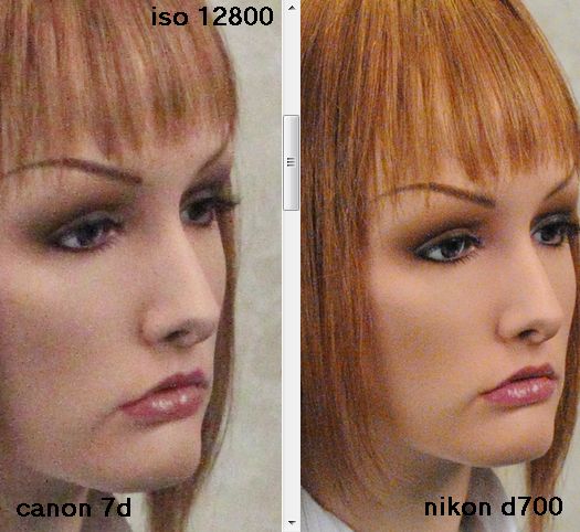 Canon 7D vs Nikon D700