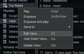 Winamp Top Rated