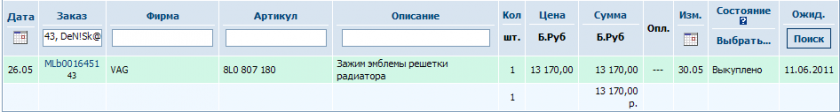 43 DeN!Sk@, Зажим эмблемы
