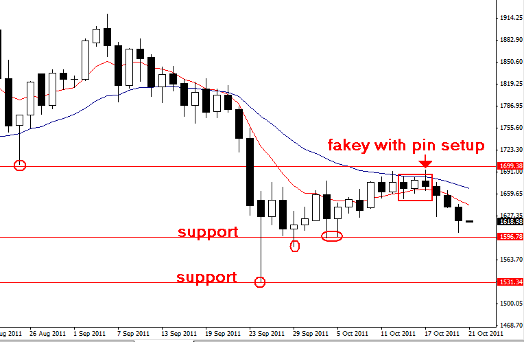 Forex trading trade the fakey setup