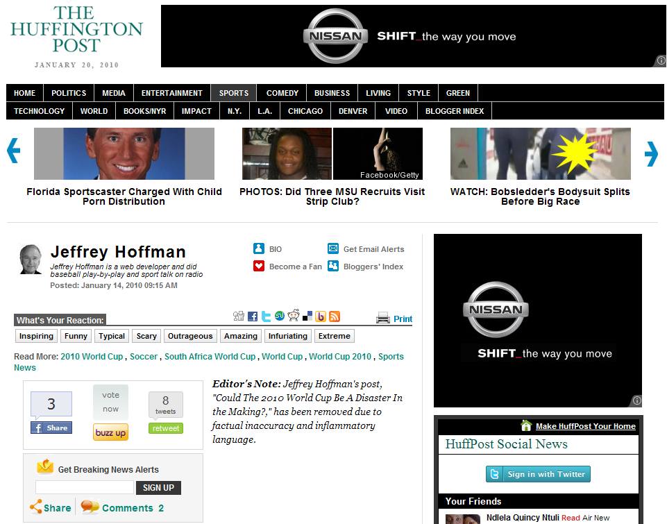 Hoffman retraction