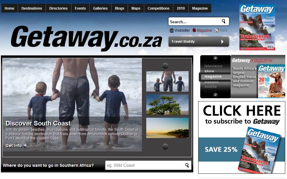 Getaway Website