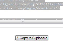 copy to cilpboard