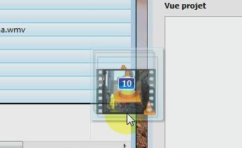 glisse et dépose video