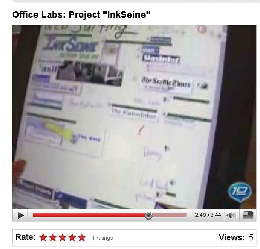 Office Labs: Project "InkSeine"