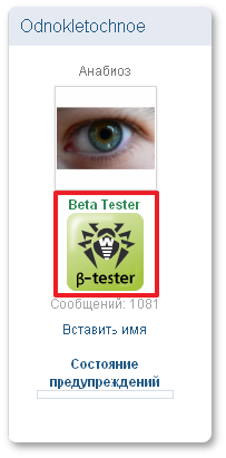 Отправленное изображение
