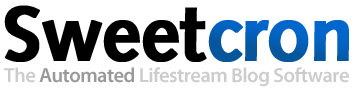 Sweetcron - создай свой lifestream-блог
