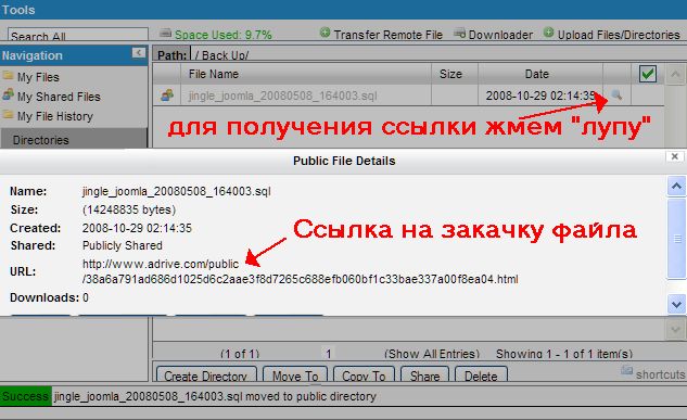 1225271782 clip 58kb Свой файловый архив? Запросто!