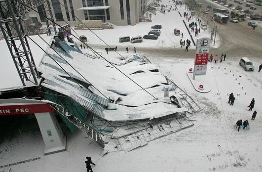 2007年湖南雪灾图片